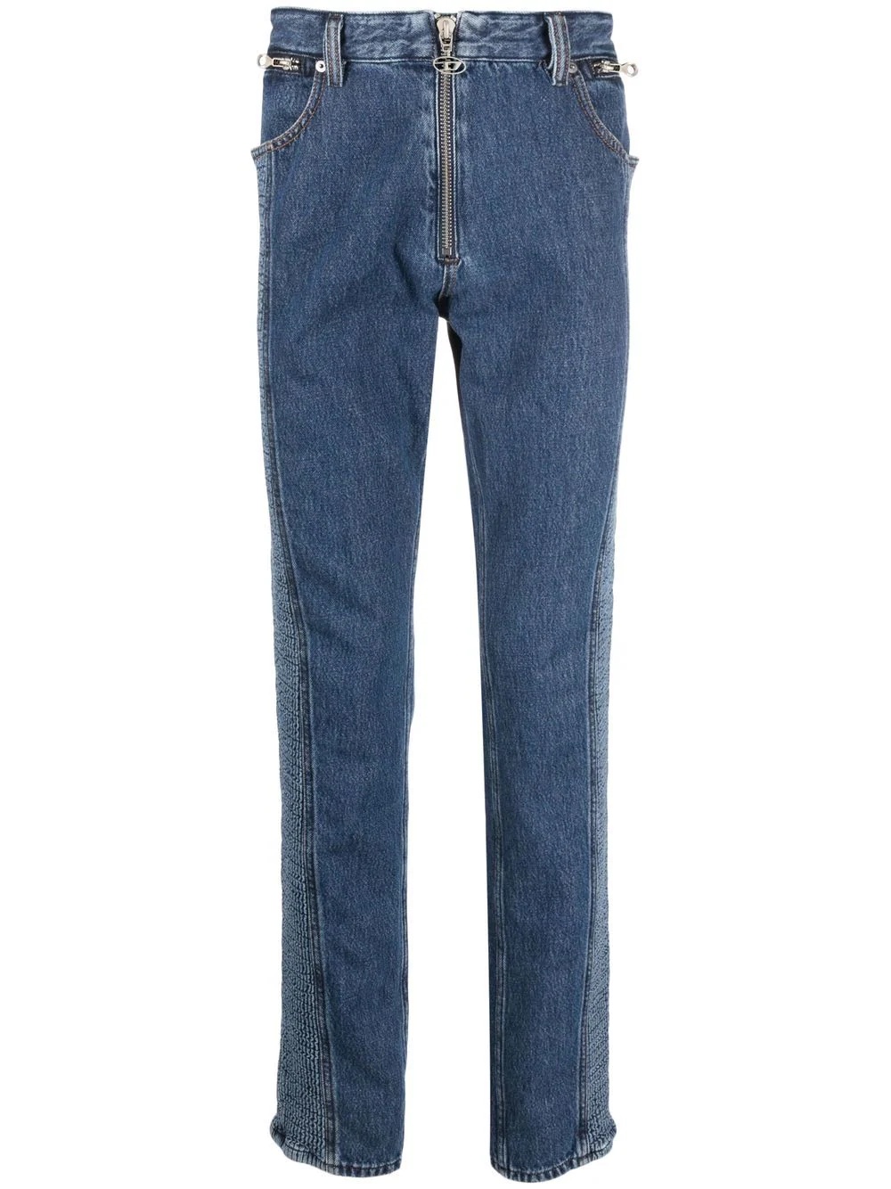 straight-leg denim jeans - 1