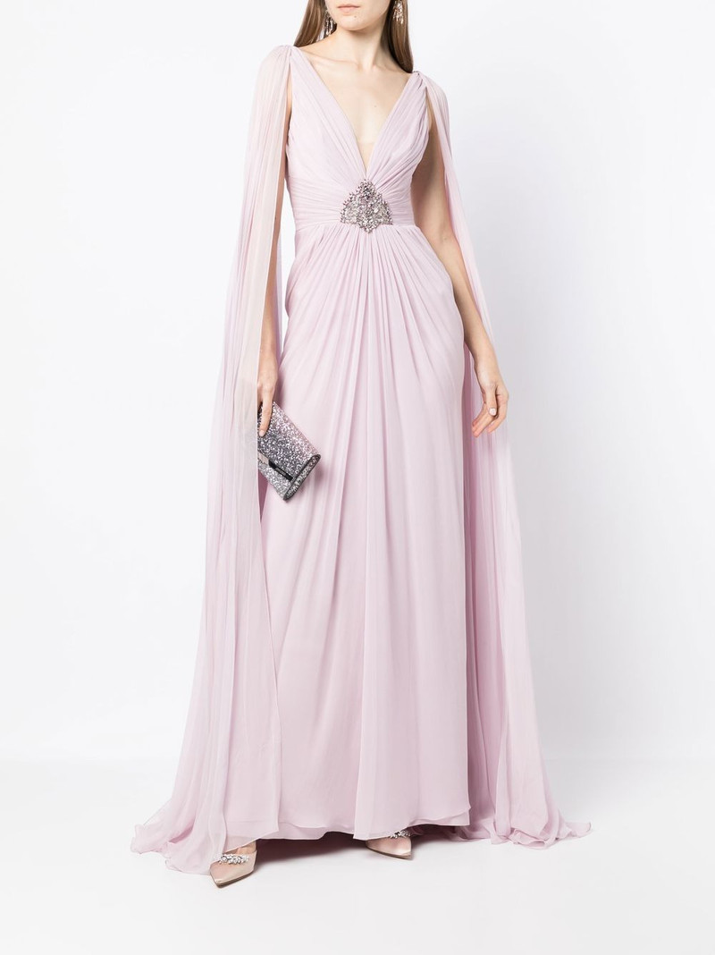JENNY PACKHAM Sylvia floor-length gown outlook