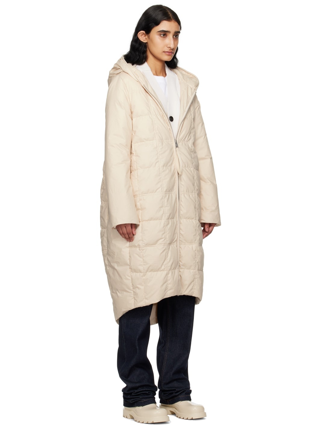 Beige Tourma Down Coat - 2