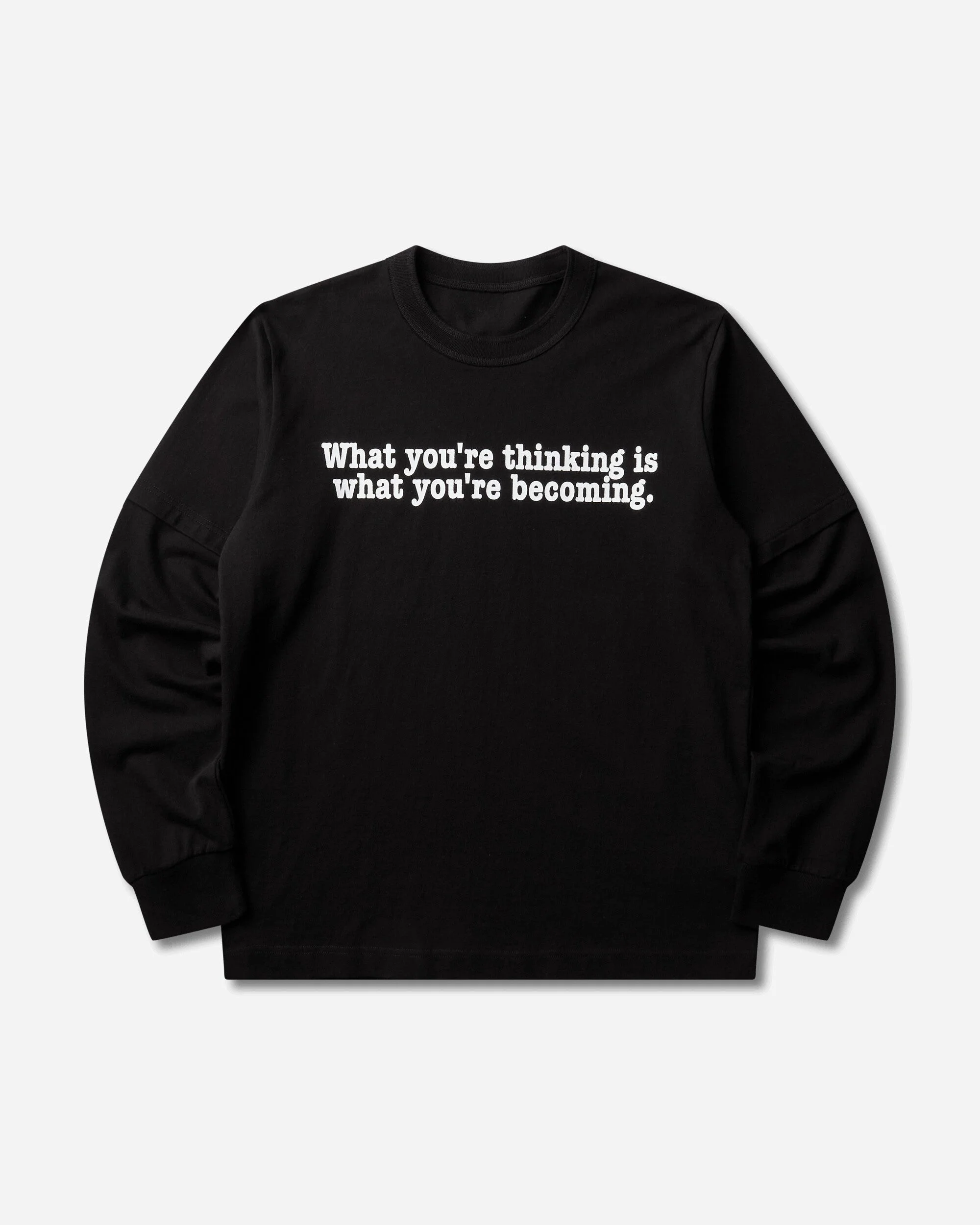 Men's Muhammad Ali Longsleeve T-Shirt Black - 1