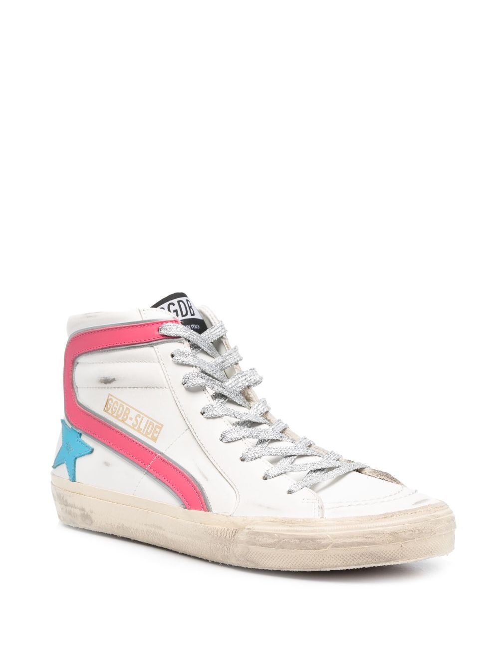Slide high-top sneakers - 2