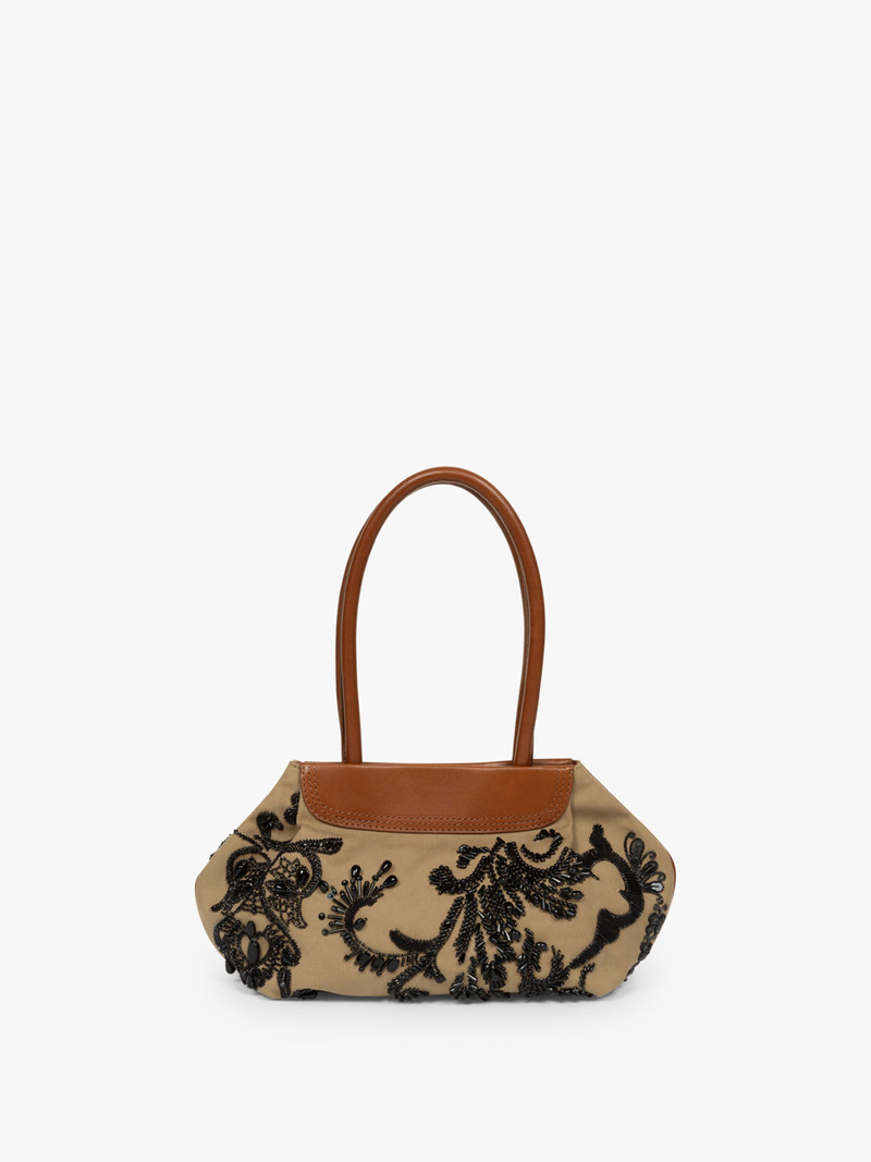 EMBROIDERED MINI SHOULDER BAG 1