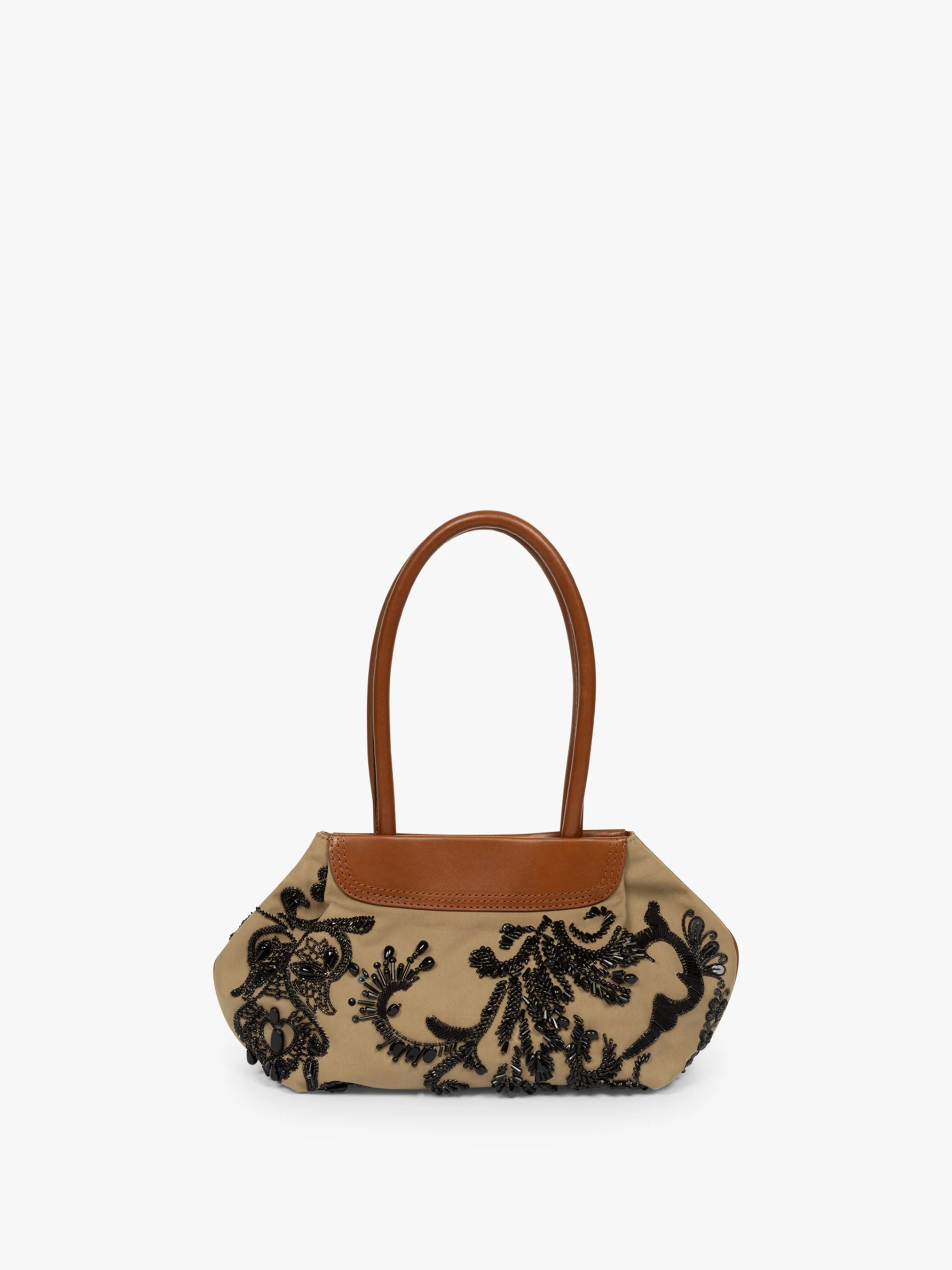 EMBROIDERED MINI SHOULDER BAG - 1