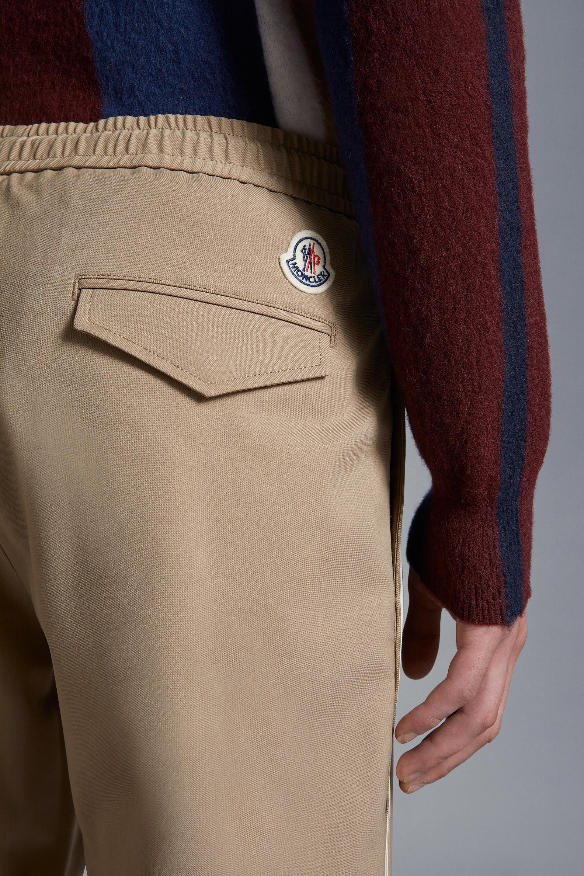 Wool Gabardine Jogging Pants - 6