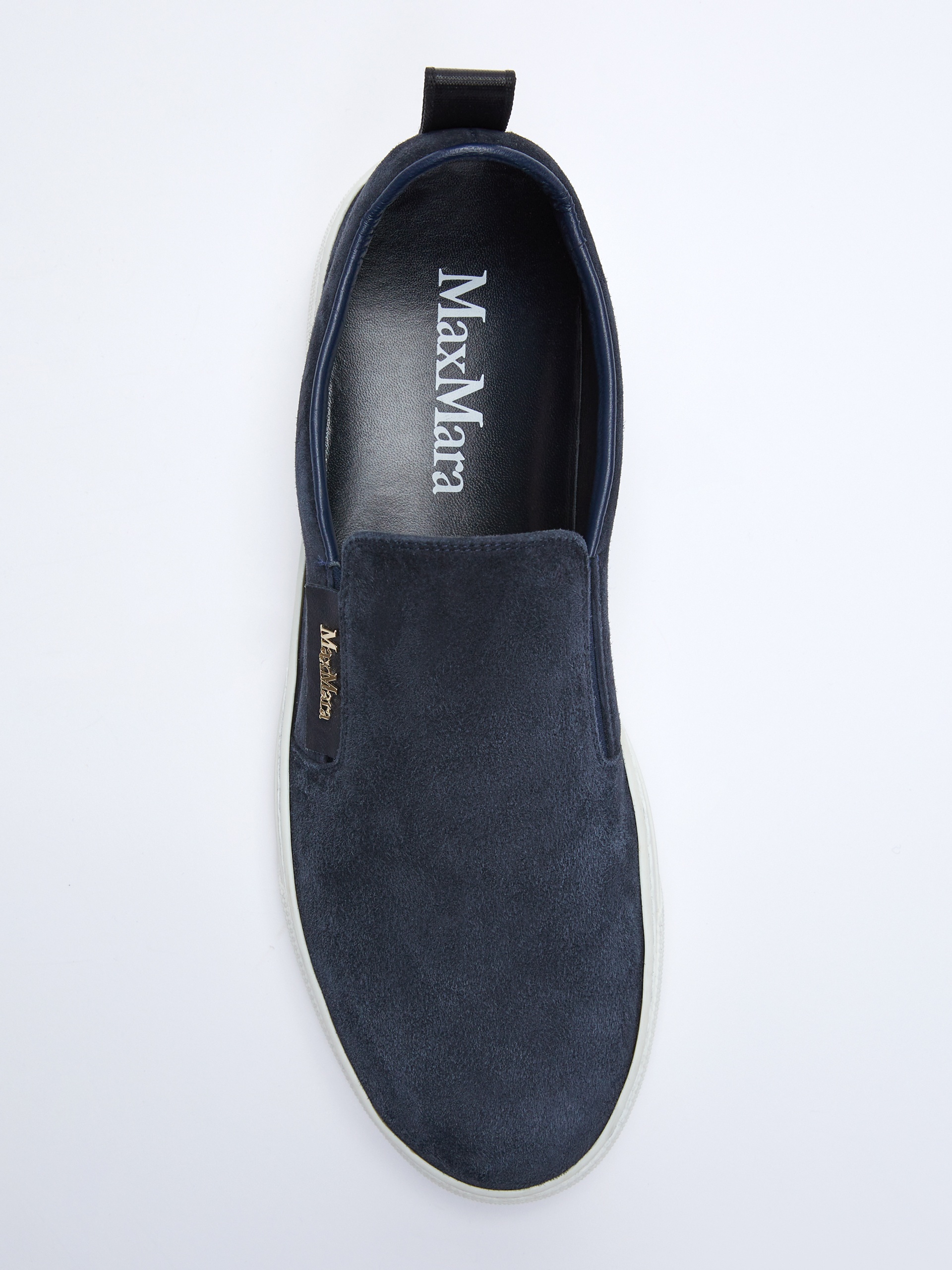 TIA Suede slip-ons - 6