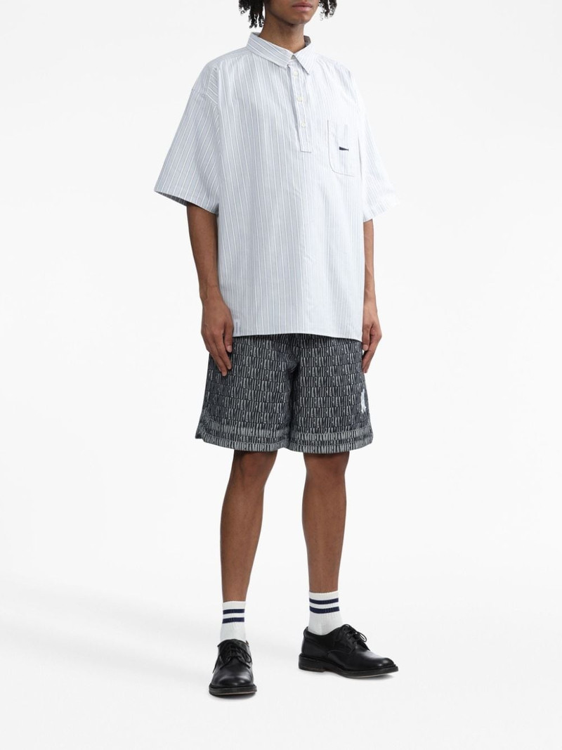 AMIRI logo-patch cotton shorts outlook