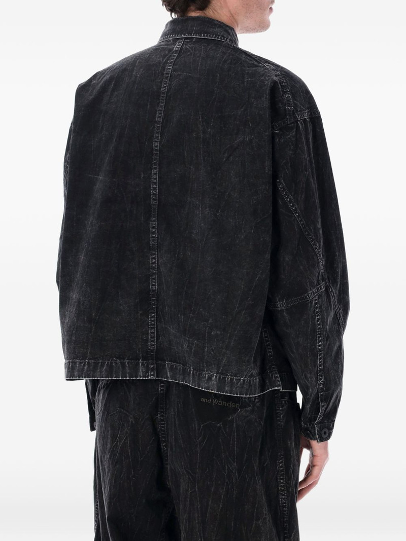 and Wander chest-pocket denim jacket outlook