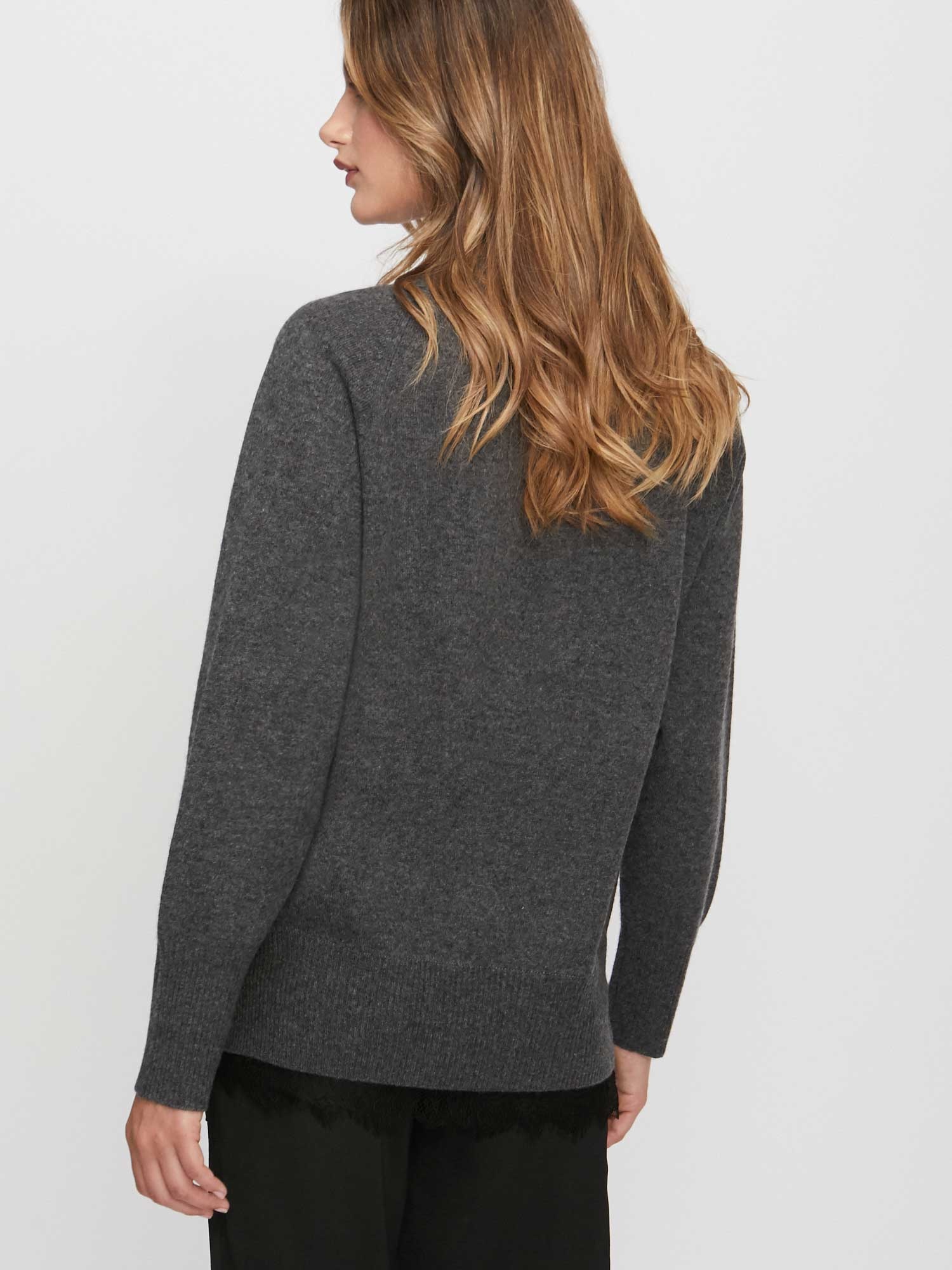 The Lace Vee Looker Pullover - 4