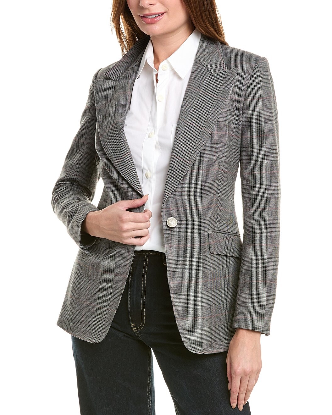 rag & bone Bianca Wool-Blend Blazer - 1