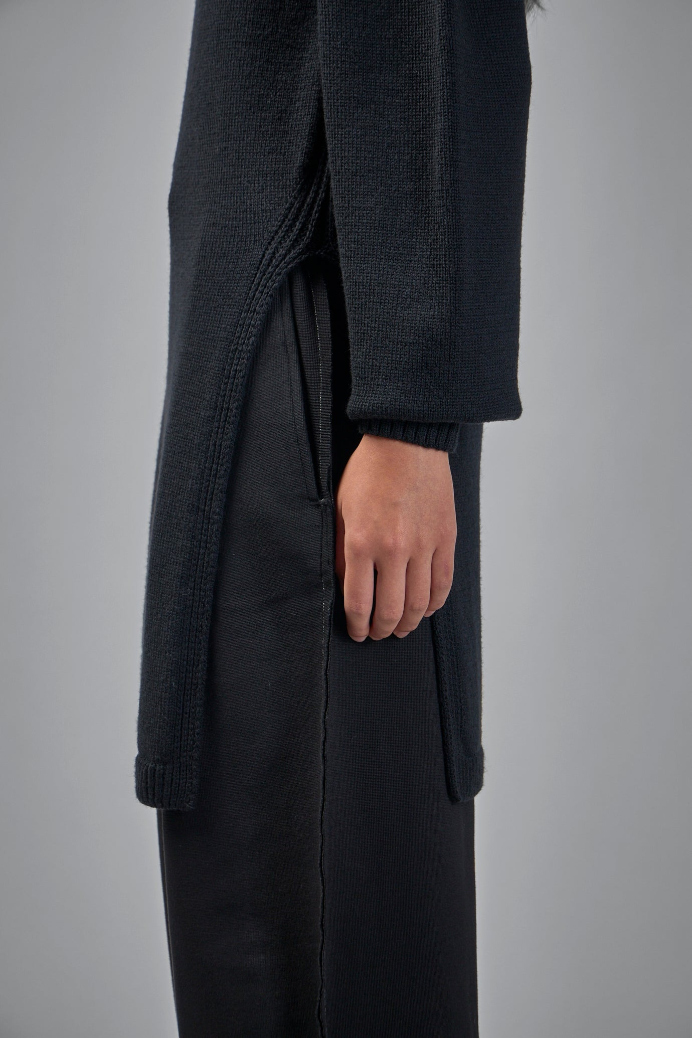 Sweater With Slits - 5