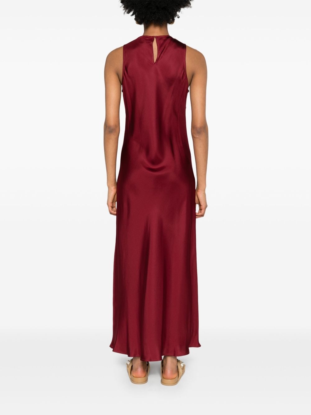 Valencia silk maxi dress - 4