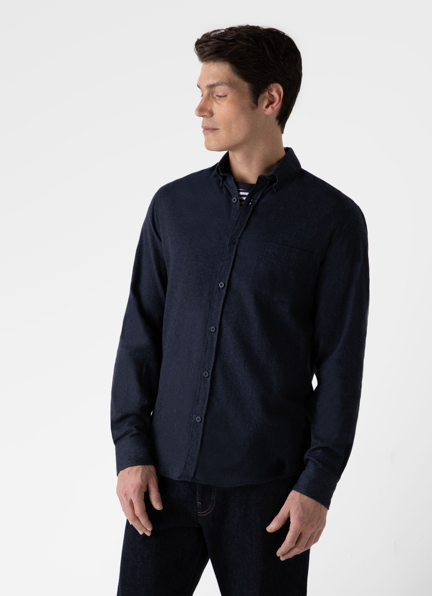 Button Down Flannel Shirt - 2