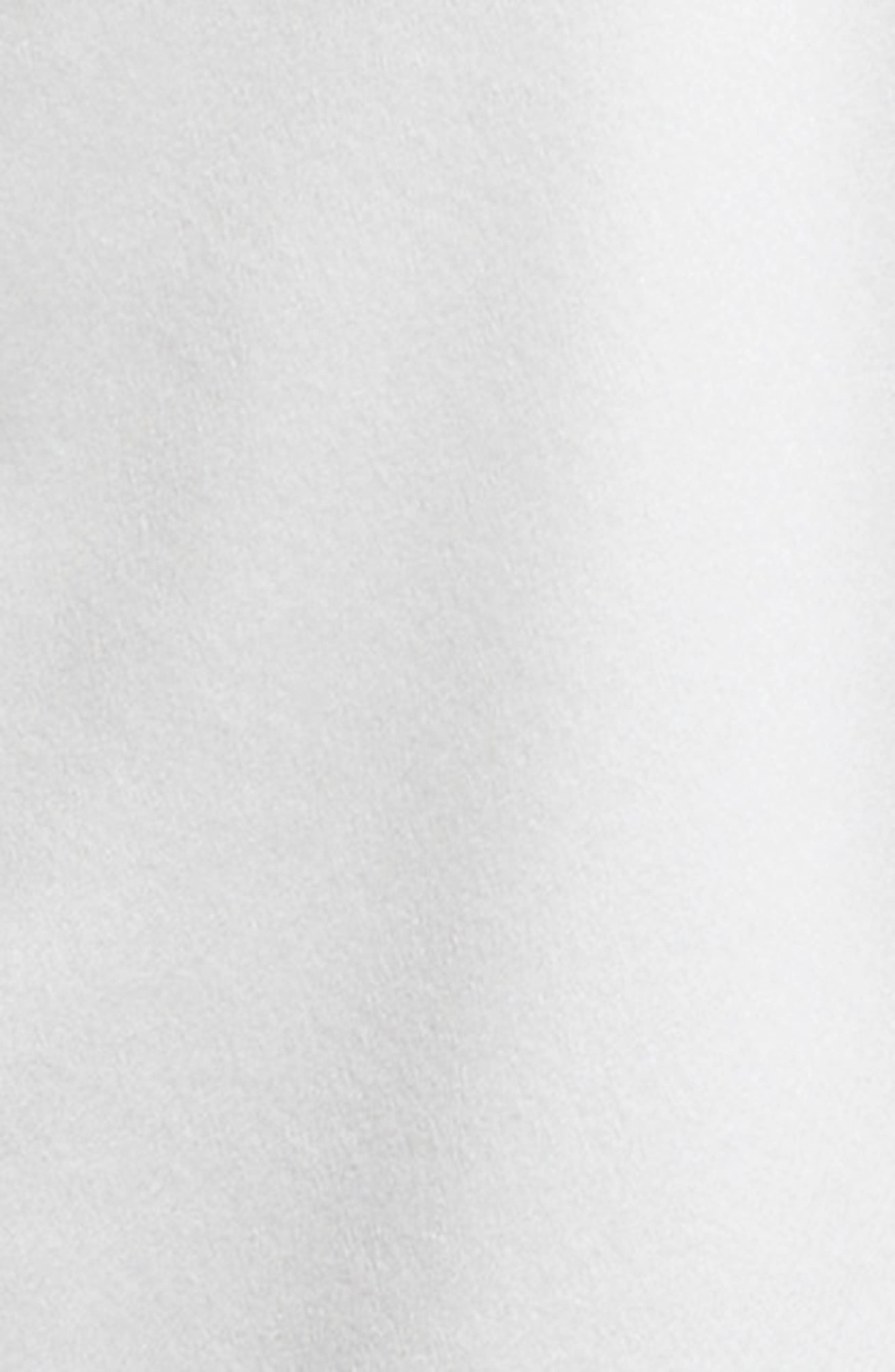 Emporio Armani Satin Stretch Silk T-Shirt in White at Nordstrom - 6