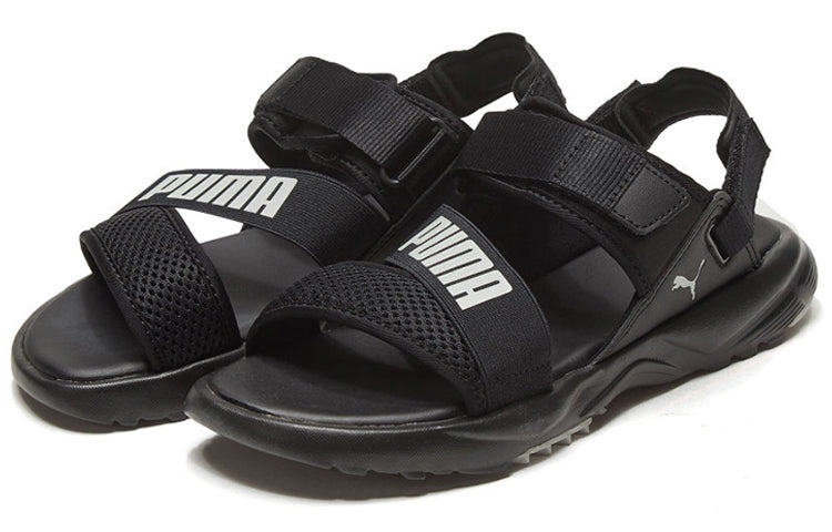 PUMA Js Trali Sandal Sandals Black Unisex 372488-01 - 3