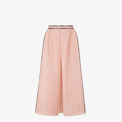 FENDI Skirt in pink tech mesh outlook