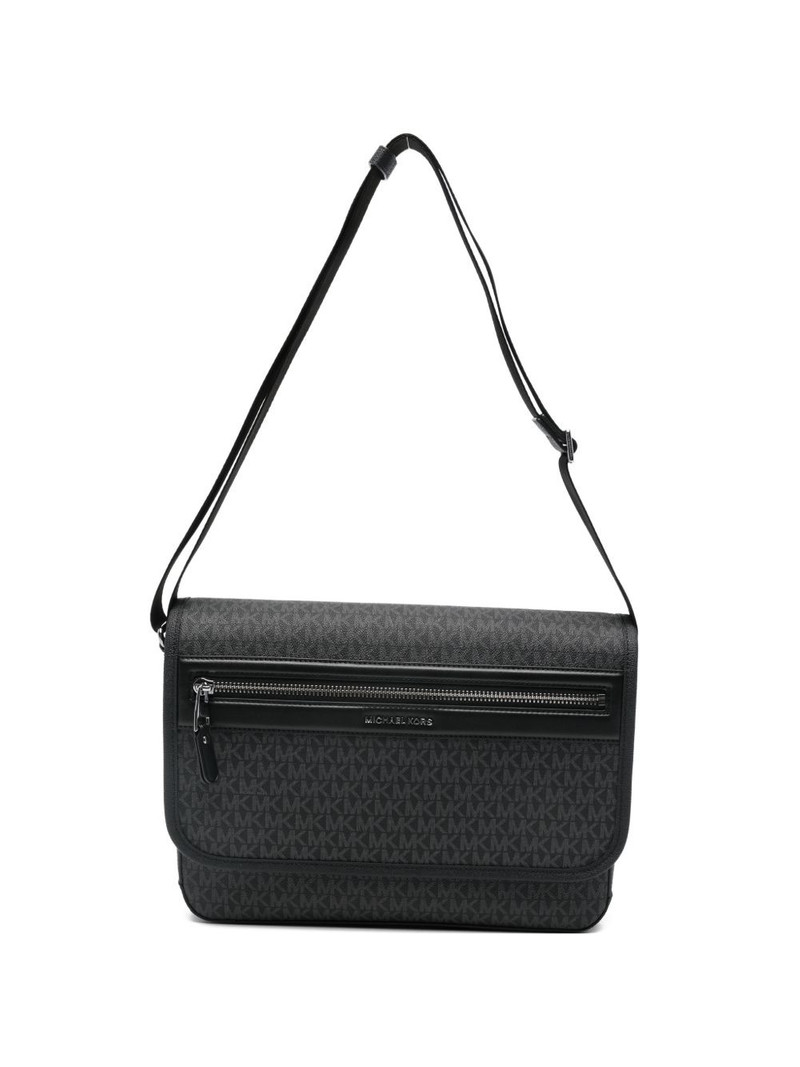 monogram-pattern laptop bag 1