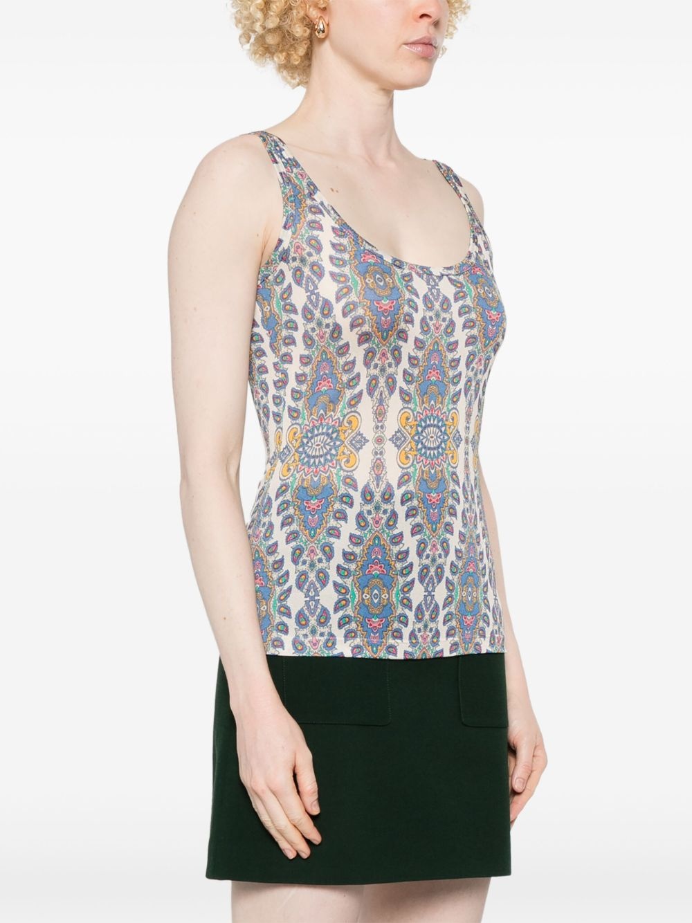 graphic-print top - 3