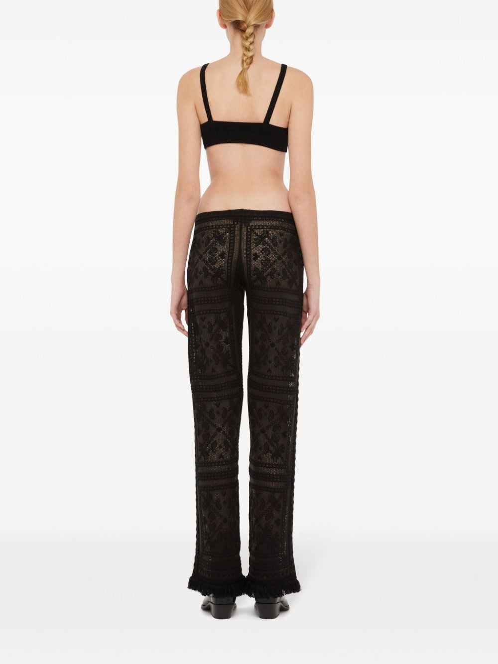 Kiss by the Book straight-keg trousers - 5