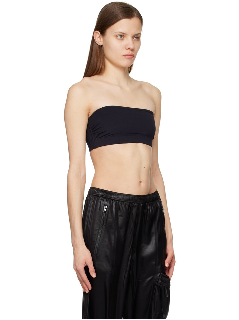 Black Ruched Tank Top 2