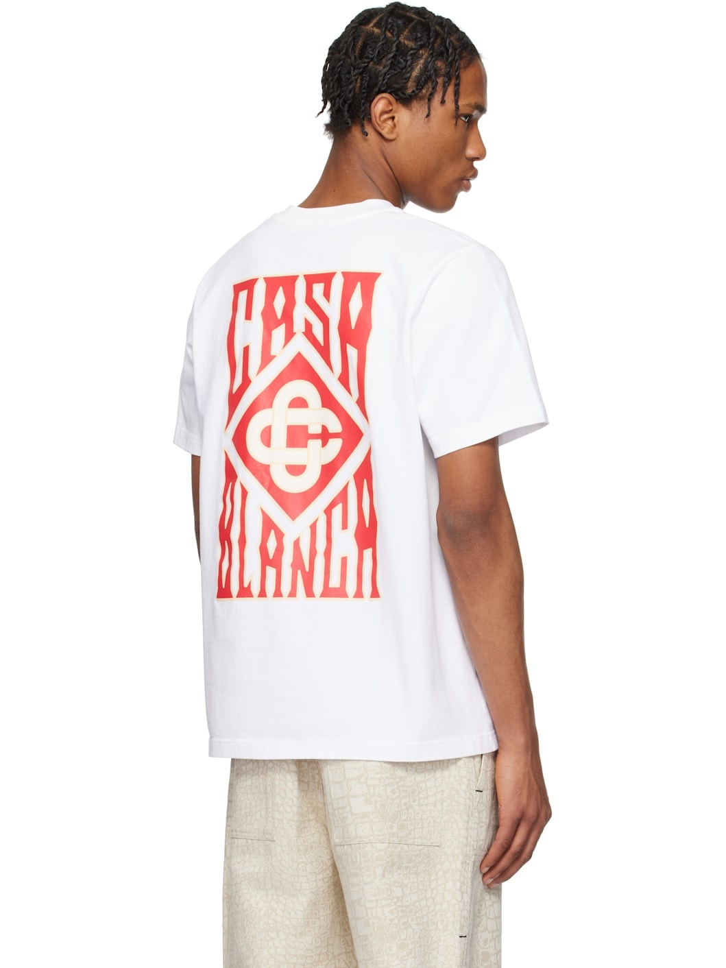 White Gothic Logo T-shirt - 3