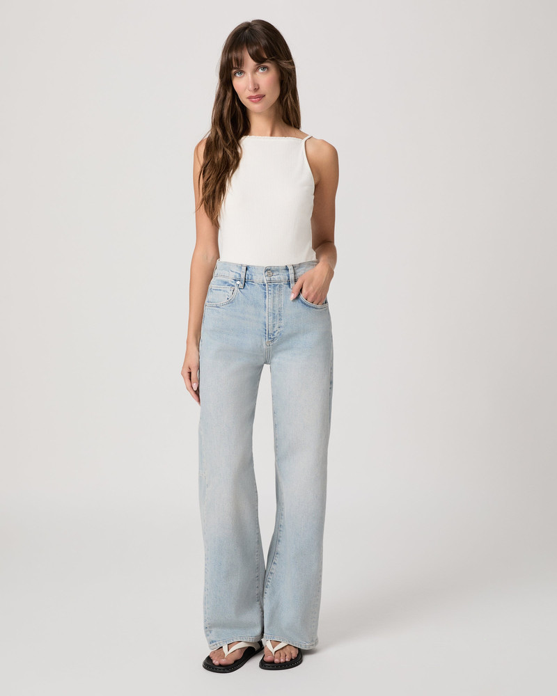 PAIGE Arellia Skimmer Barrel Jean outlook