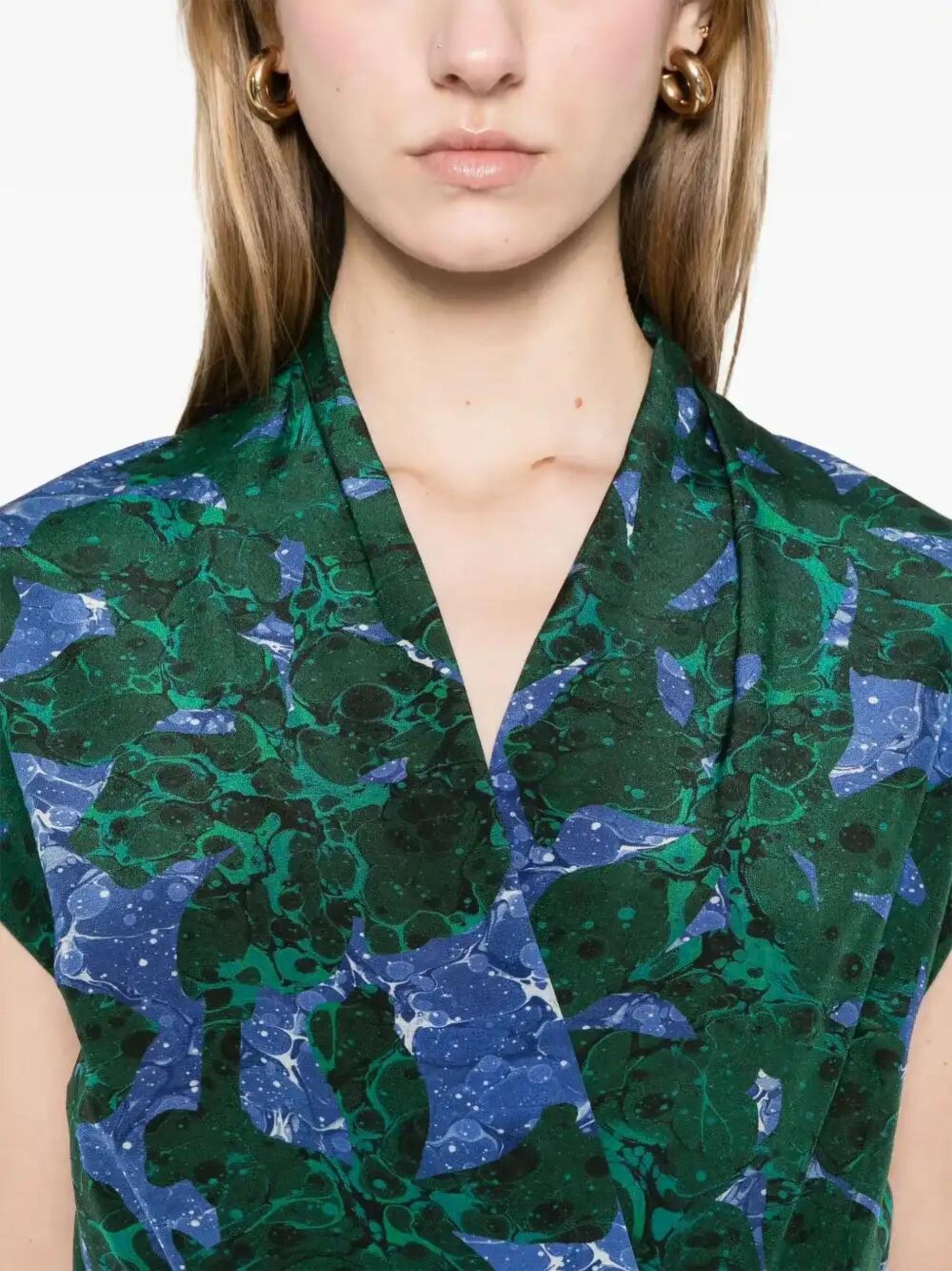 printed midi dress - 5
