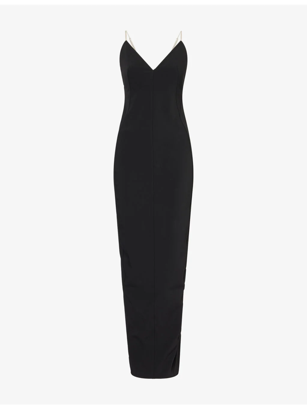 Maillot V-Neck Woven Gown - 1