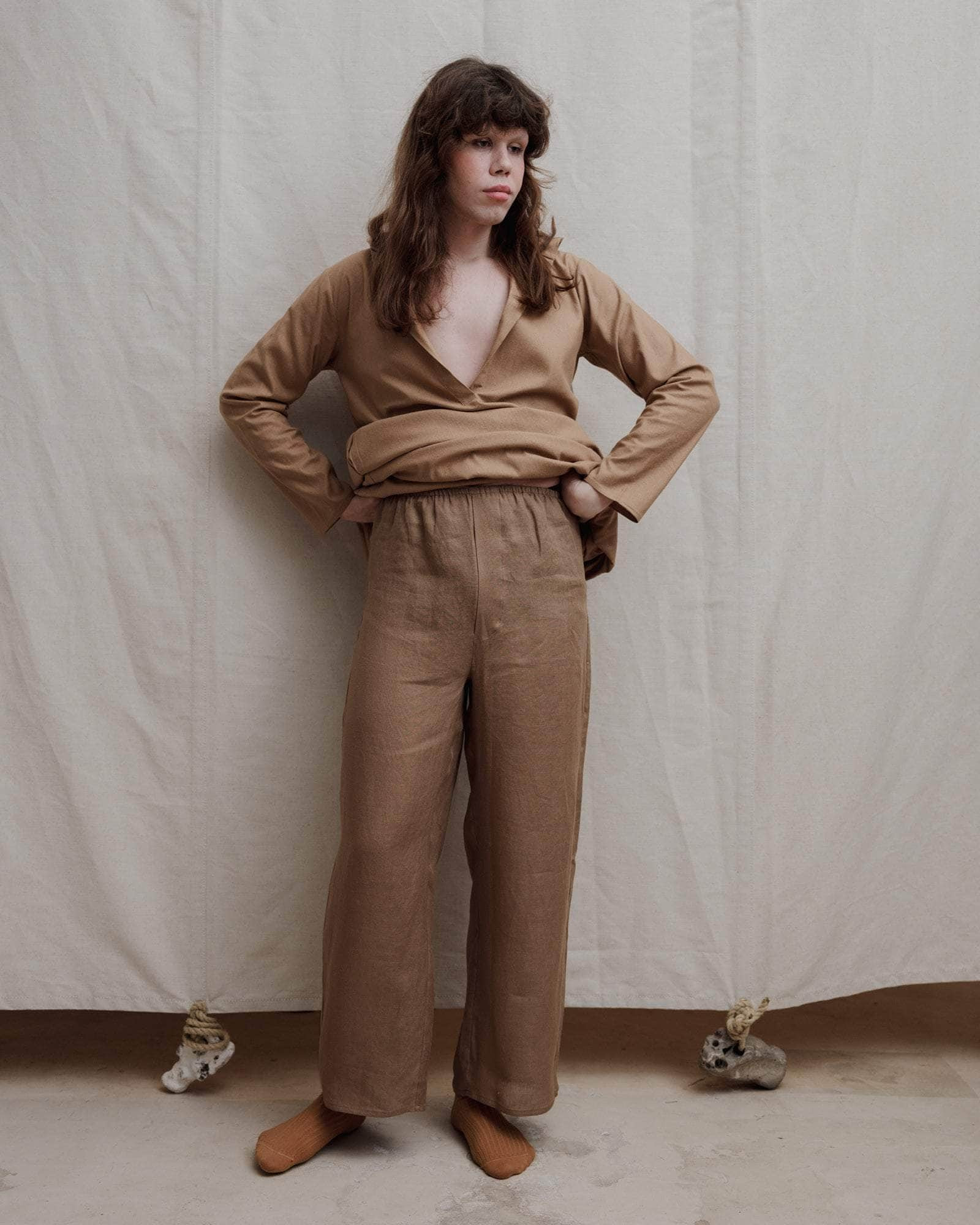Stoa Pants - Fine Linen - 5
