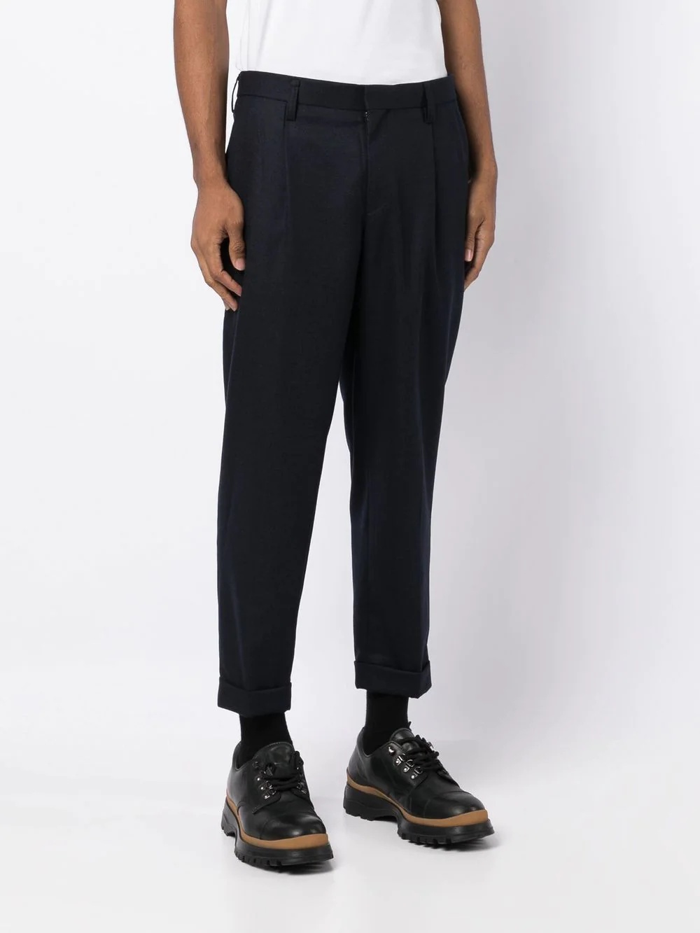 cropped tailored trousers - 3