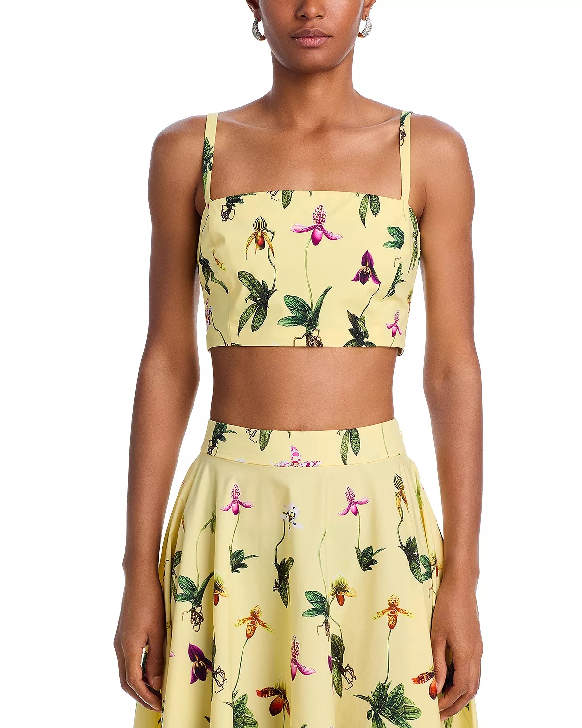 Orchids Cropped Top - 6