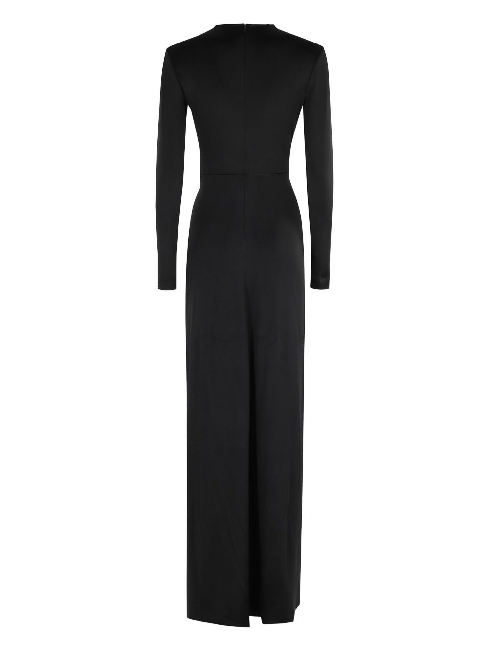 jewel-embellished V-neck maxi dress - 2