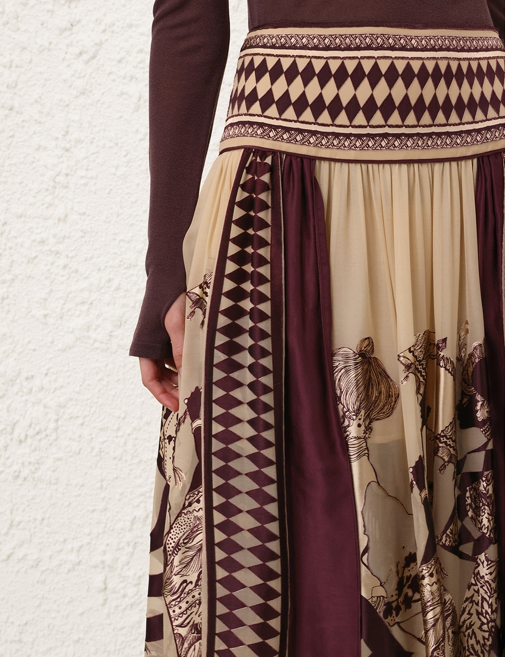 ILLUSTRATION OTTO MAXI SKIRT - 5