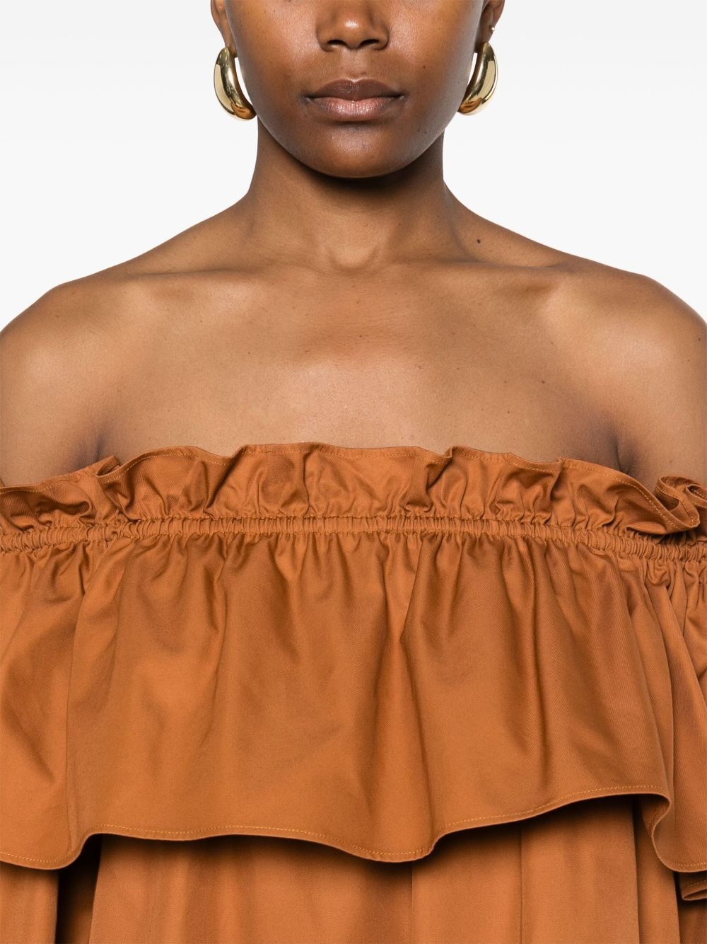 ruffled mini dress - 5