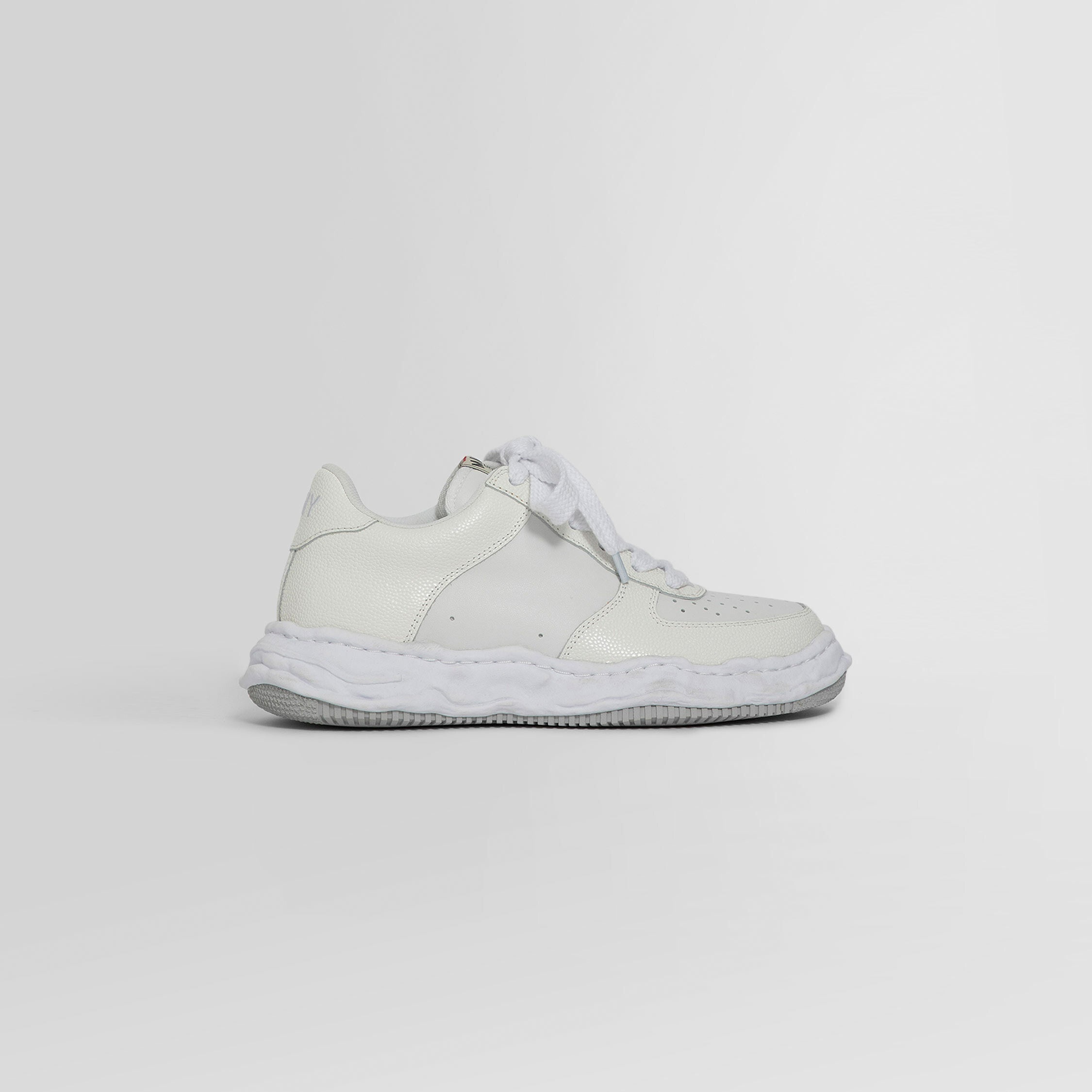 MAISON MIHARA YASUHIRO UNISEX WHITE SNEAKERS - 7