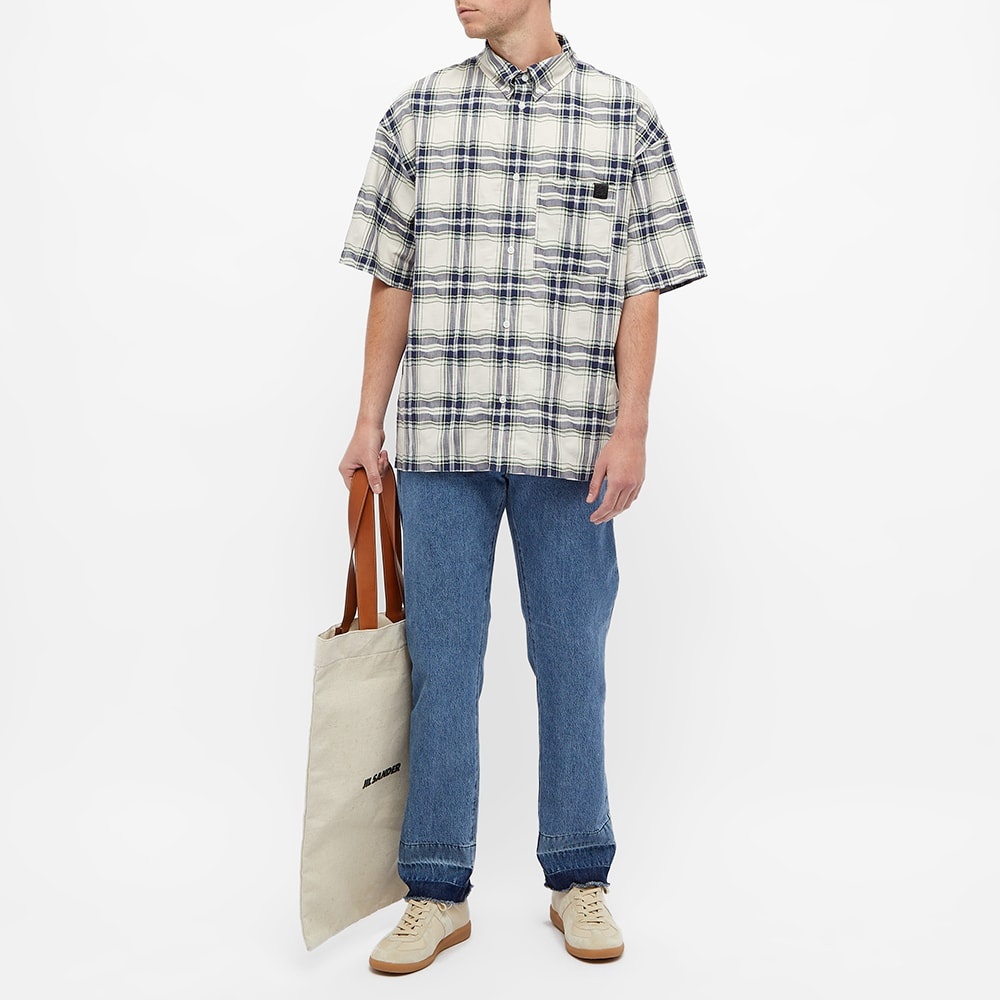 Loewe Short Sleeve Patchwork Check Shirt - 6