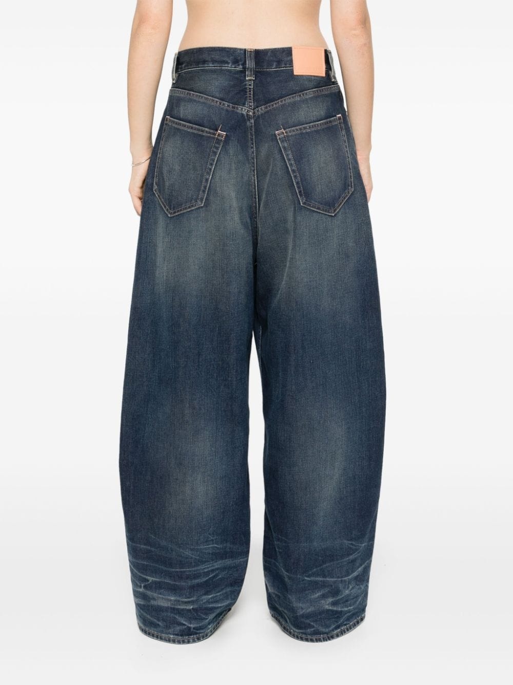 wide-leg jeans - 4