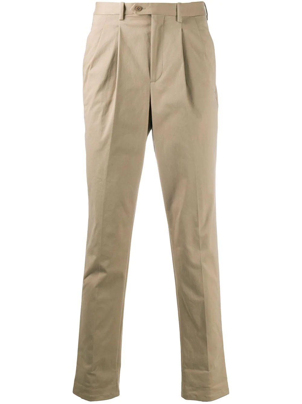 tapered leg chino trousers - 1