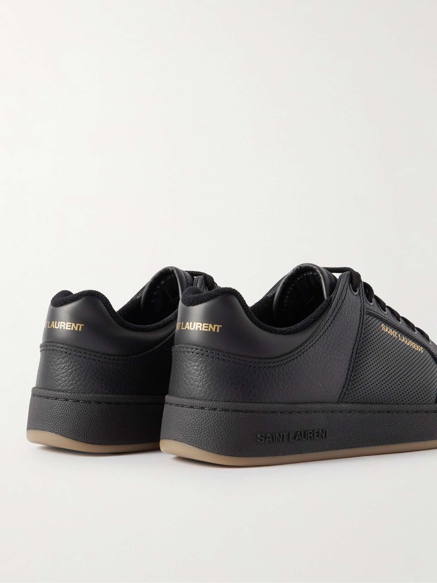 SL/61 Perforated Leather Sneakers - 5