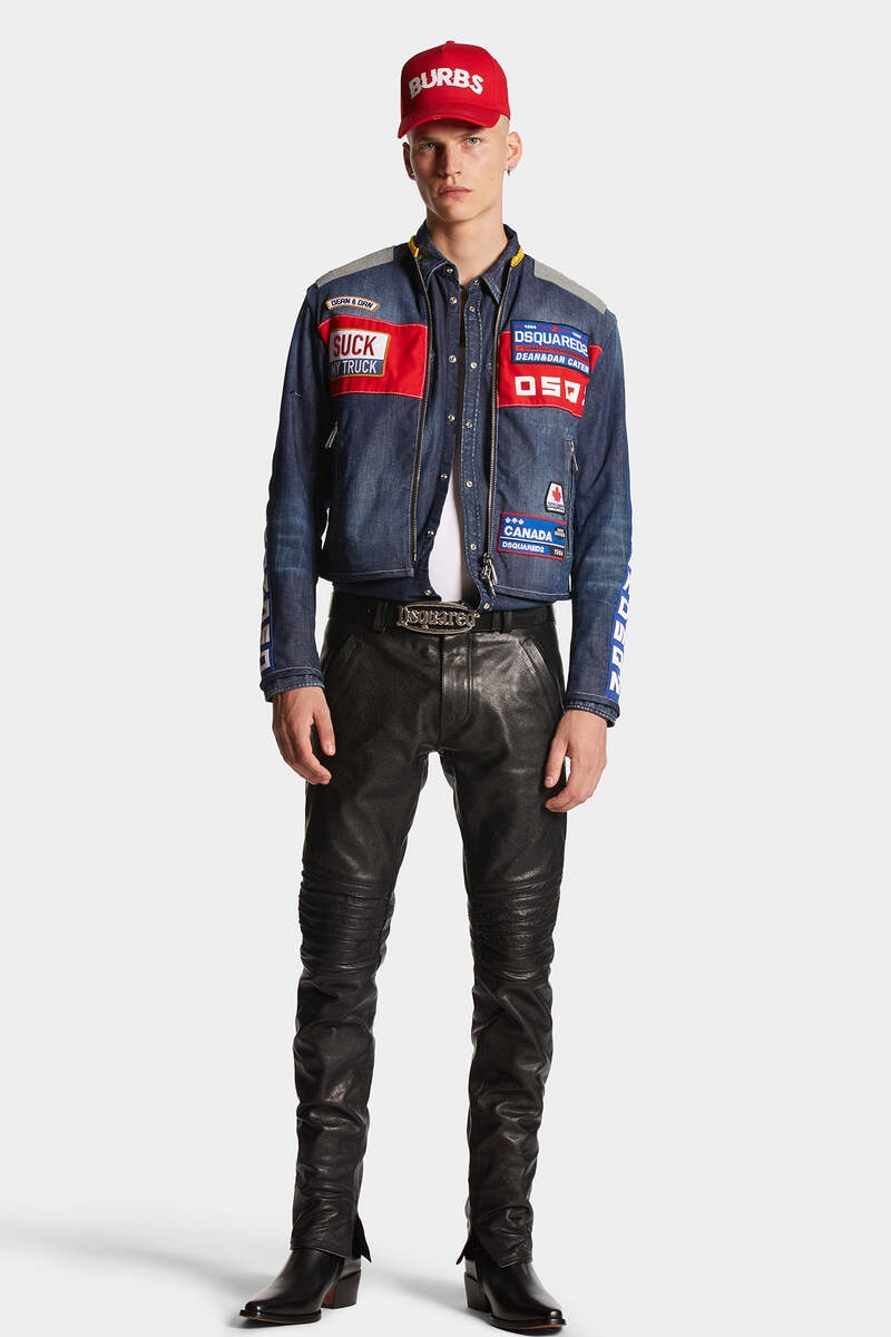 RIDER LEATHER PANTS - 5