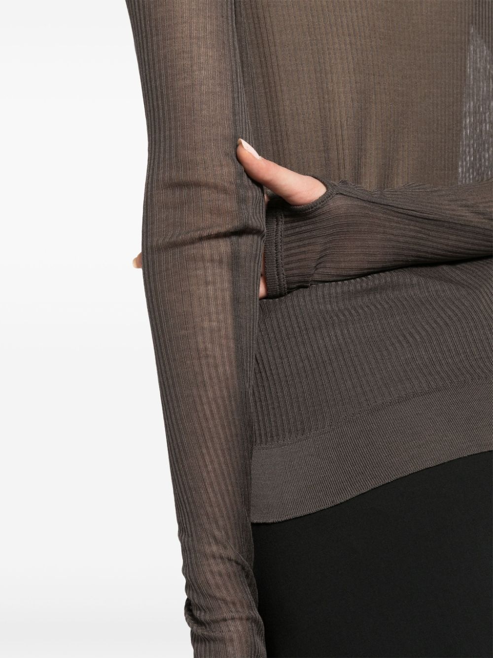 seamless knit top - 5