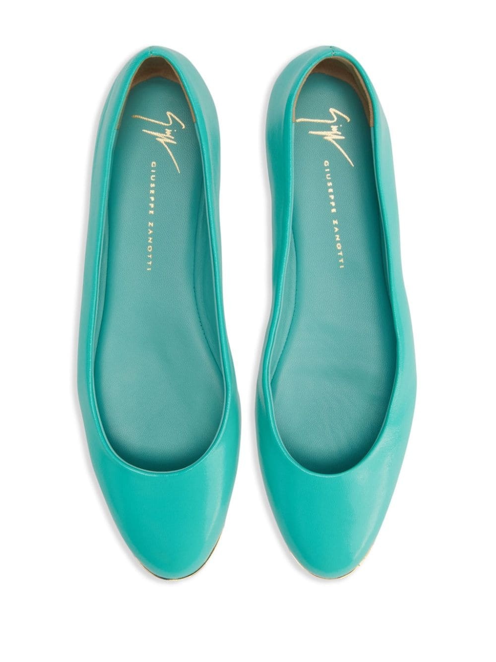 Amour leather ballerina shoes - 4
