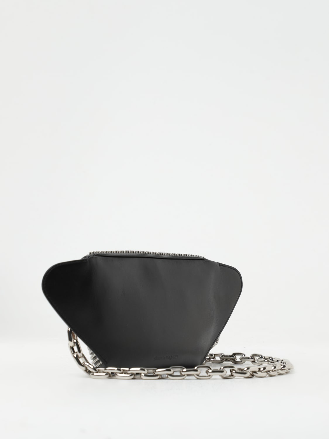 Alexander McQueen leather belt bag with all-over studs - 3