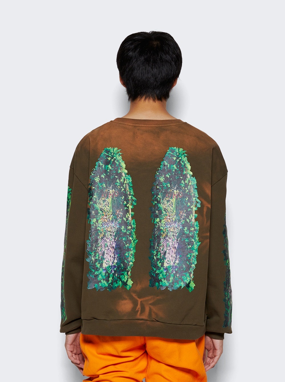 Garden Glass Crewneck Sweatshirt Sage - 5