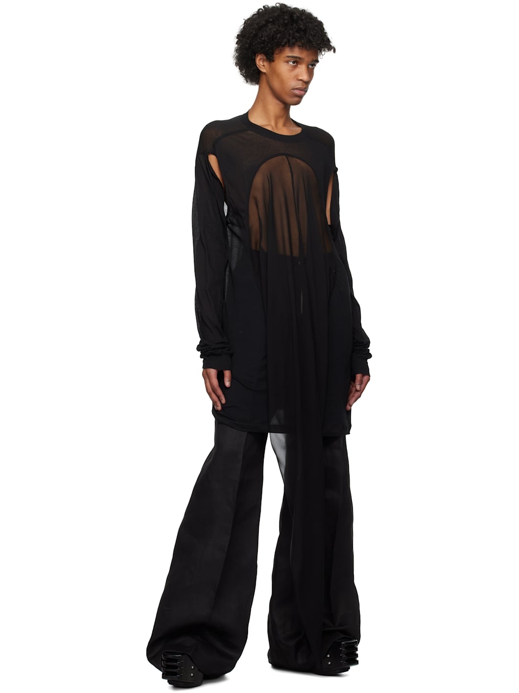 Black Hollywood Drain T-shirt - 4