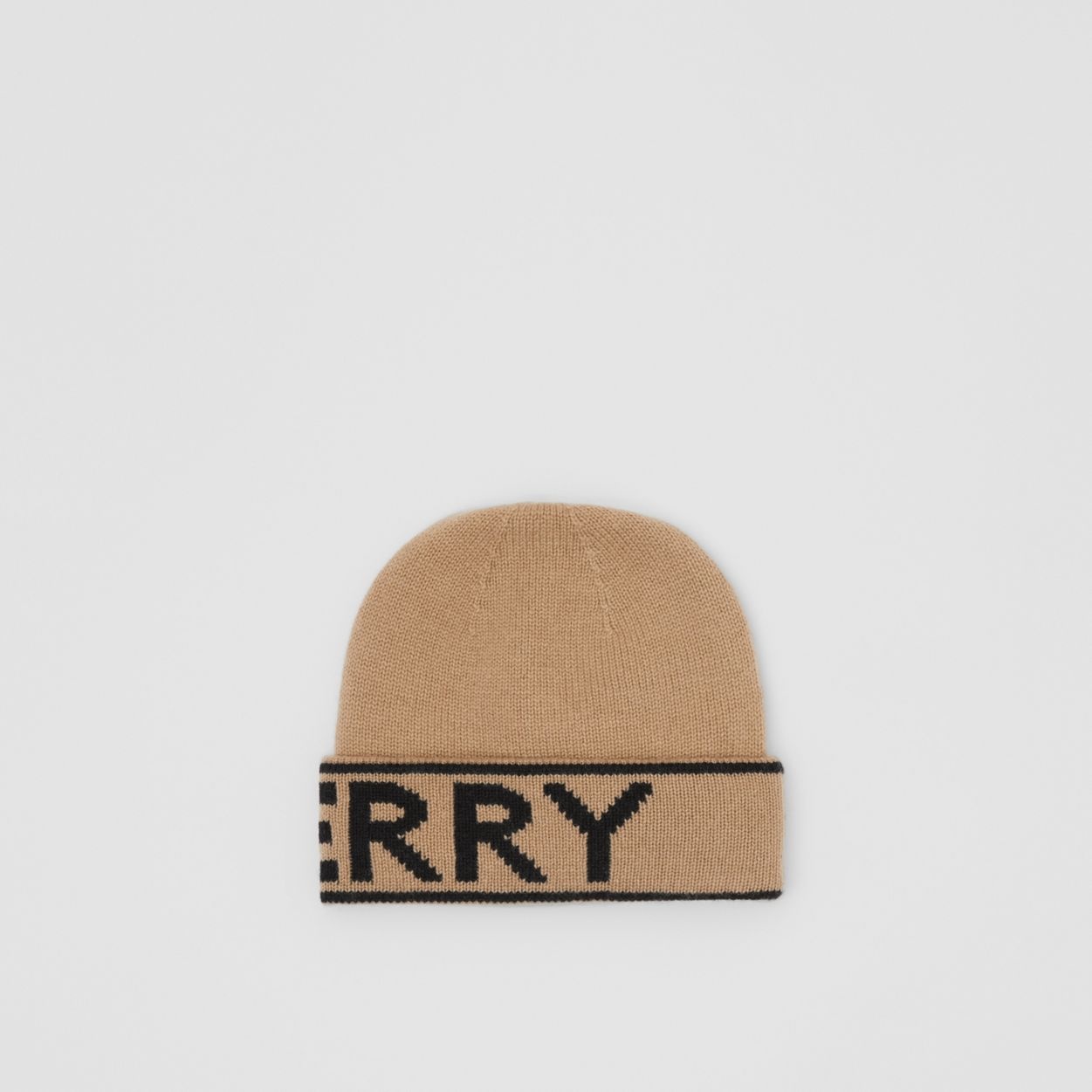 Logo Intarsia Cashmere Beanie - 5