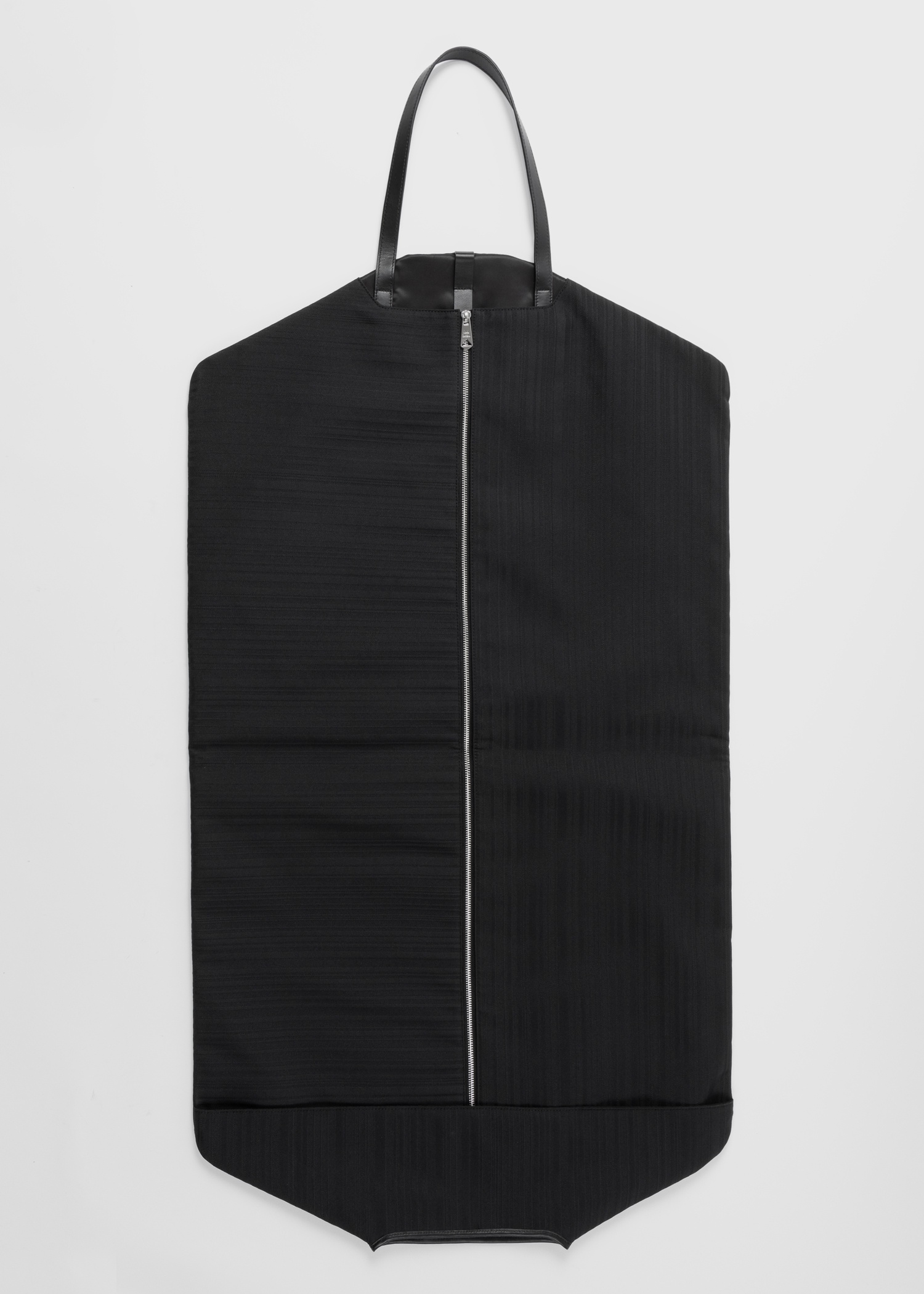 Black 'Shadow Stripe' Suit Carrier - 2