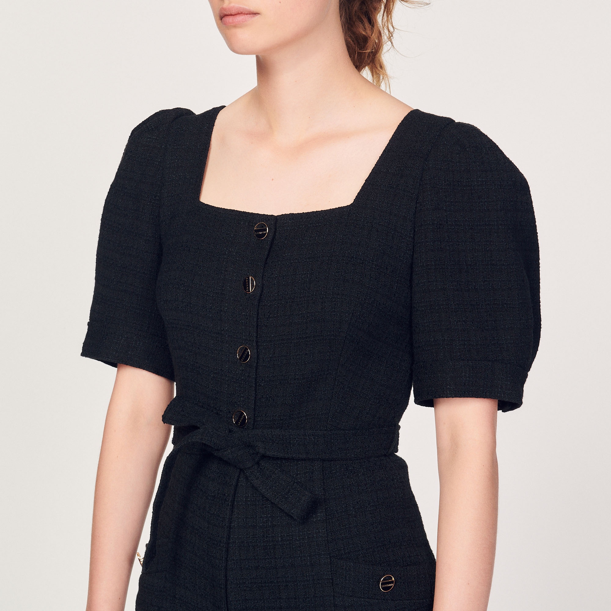 Tweed jumpsuit - 4