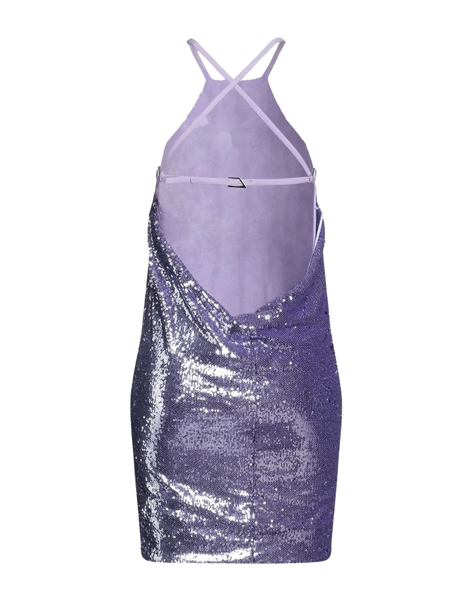 Light purple Women's Sequin Dress - 2