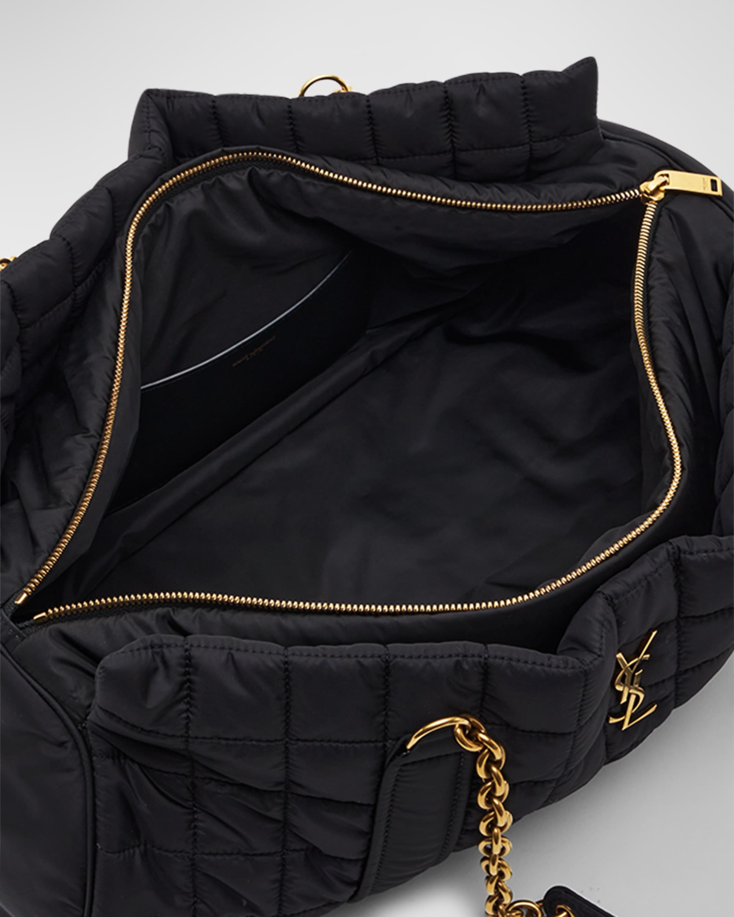 YSL Quilted Nylon Duffel Bag - 3