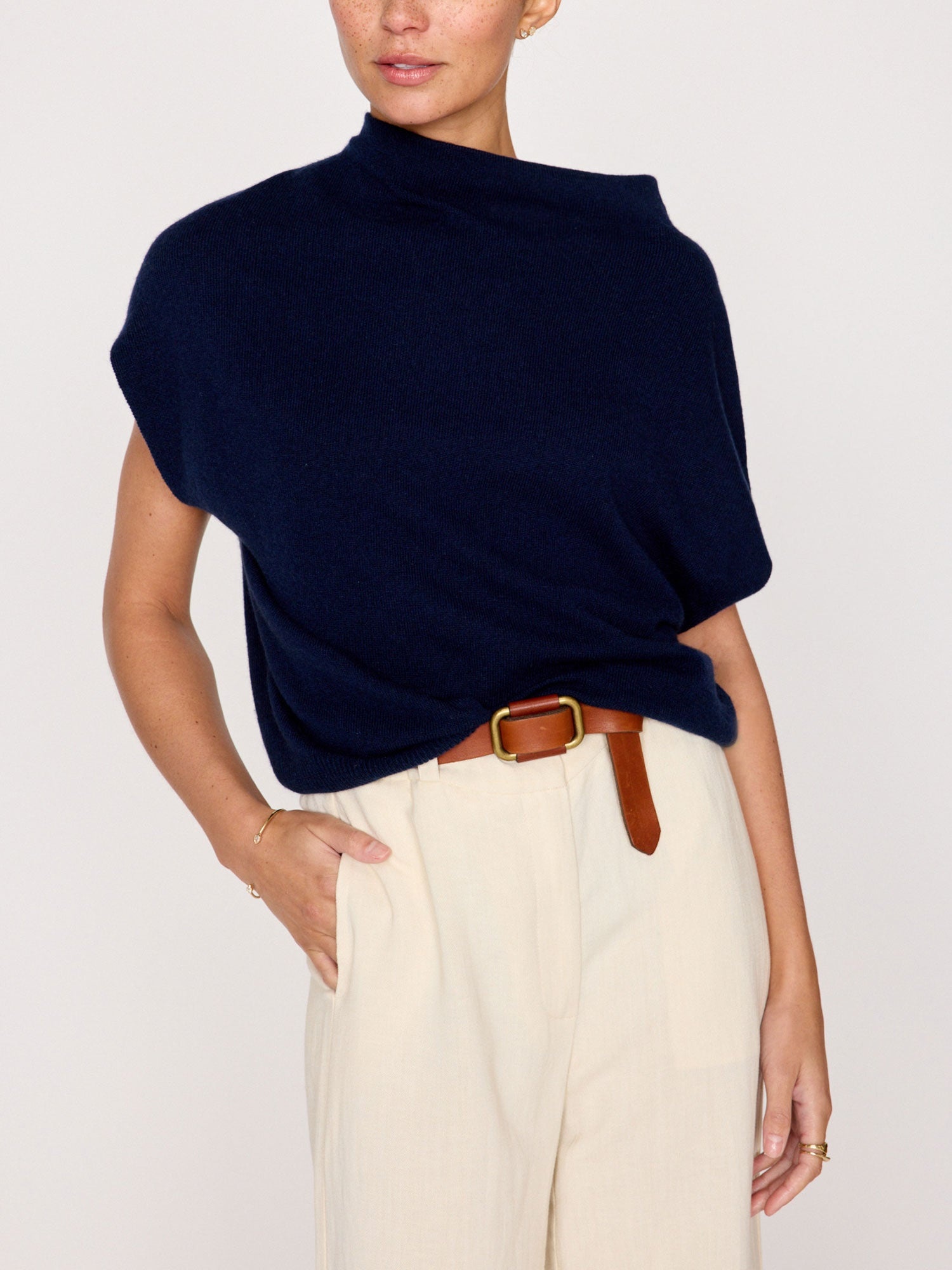 The Morten Funnel Neck Top - 5